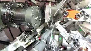Torsional spring #torsionspring #torsionalspring #coilingmachine #coiler #former #wireforming
