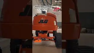 JLG Machine Denting & Painting #jlg #repair #infinity #boomlift #aerialworkplatform #spareparts #awp