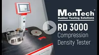 MonTech RD 3000 Rubber Compression Density Specific Gravity Tester for Uncured Compounds