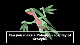 An Idea To Make Pok&eacute;mon Cosplay In 2024 Grovyle (Draw A Concept) #pokemoncosplay #cosplay #concept