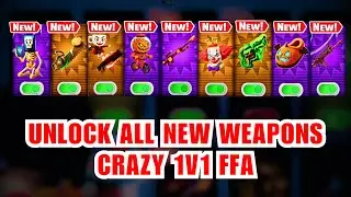 ALL NEW WEAPONS CRAZY 1V1 FFA ALL GUNS & RIDES MAP FORTNITE CREATIVE - ALL SECRETS LOCATIONS PART 33