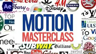 Motion Graphics Masterclass (6 Hours) – Complete After Effects Training for Beginners to Pros