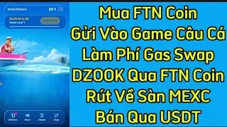 Mua FTN Coin Gửi V&agrave;o Game C&acirc;u C&aacute; L&agrave;m Ph&iacute; Gas Swap DZOOK Qua FTN Coin Để R&uacute;t FTN Coin Về S&agrave;n MEXC B&aacute;n
