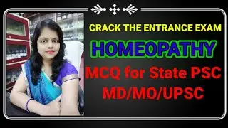 Kerala PSC (2018) Homoeopathy Medical Officer Question Paper Solved/Homoeopathy MCQs