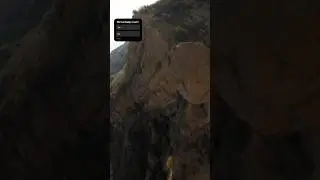 Drone crash!? #dronevideo #mountains #cliff #fpv #lumenier #7in #7indrone
