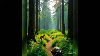 Kids🐇 Slow and Steady Wins the Race | Hindi Cartoon Story | Rabbit and Tortoise Animation#inspire