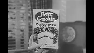 Betty Crocker Cake Mix TV Commercial (Vintage 1950s)