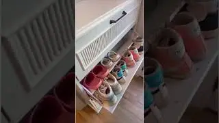 Staying organized as a mom means making it VERY clear where things go