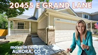 Tour this Move-In Ready home in Aurora's Cherry Creek 5 Schools