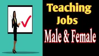 🎯 Teaching Jobs today | Male and Female | Non-teaching Jobs 2025