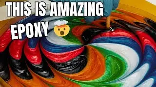 Эти цветные часы-взрыв вместо цифр &mdash; эмодзи! 🔥Искусство ручной работы из смолы