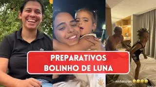 PREPARAÇÃO PARA A FESTA DE NUNA 🥳 | + MELANIE E PADRASTO ESTÃO SE DIVERTINDO TAMTO! #mirellasantos 