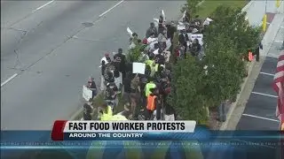 Fast food strike hits Milwaukee