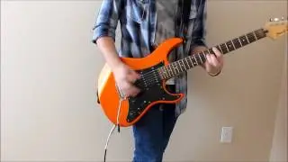 Theocracy - The Wonder of it All - Guitar cover (With solo)