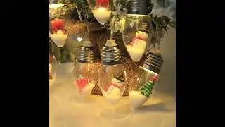 Christmas Snow Globe String Lights 7FT 10 LEDs  #christmas#youtubeshorts#newreels#youtubeshorts