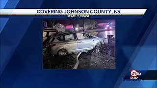 One person dead after vehicle strikes tree on Shawnee Mission Parkway in Fairway
