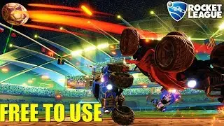 Rocket League 3v3 - Free To Use Gameplay (60 FPS)