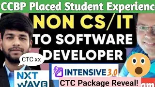 10/11 CTC & Salary - CCBP Intensive 3.0 Course | CCBP Placement Reviews | IT Jobs | CCBP 4.0