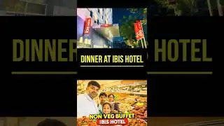 Buffet dinner at Ibis hotel Hi-tech City Hyderabad #foodie