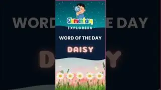 What is a Daisy? | Word of the Day for Kids | Fun Flower Fact | Elementary Explorers #youtubeshorts