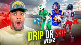 Drip or Skip RETURNS!! (Rating My Subscribers Football Drip Week 2)