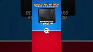 What would you rather? #wouldyourather #short