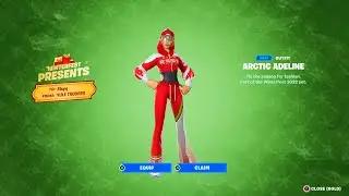 **FREE SKIN** How To Get The NEW Arctic Adeline Skin Early In Fortnite!