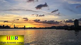 4K HDR  |  Watch the sunset at Lei Yue Mun Lighthouse.  鯉魚門燈塔觀賞日落。(part 1 )