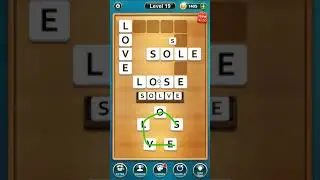 Word Cross Level 19