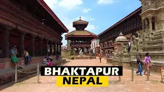 Bhaktapur City Walk Morning - Virtual Walking Tour around Historical Places 2022 NEPAL