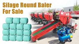 Model 50 Silage Round Baler for Sale-Silage Baling and Wrapping Machine Manufacturer from China 2023