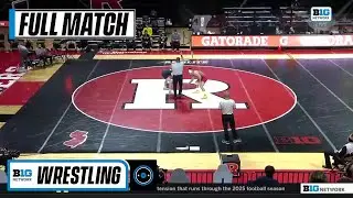 174 LBS: #2 Logan Massa (MICH) vs #20 Joe Grello (RUT) | 2021 B1G Wrestling