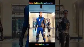 wanda time travel Scene 😀#shorts #marvel