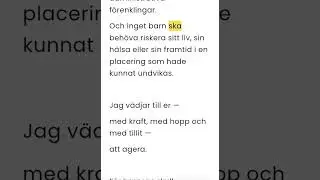 BREV TILL SVERIGES POLITIKER - OM R&Auml;TTS&Auml;KERHET, FORSKNING OCH MISSBRUK AV LVU