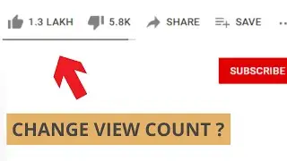 How to Change Youtube View Count to LAKH / CRORE