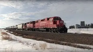 CP Train Spotting HD: CP 7308 & 3127 Pulls C46 East With Loud K3LA On Solenoid Valve 8/11 4/9/18