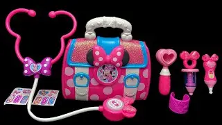 Disney Minnie Mouse Doctor Bag Set Satisfying with Unboxing Compilation Toys ASMR