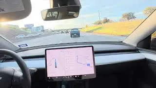 #FSD #14.2.1 stupid lane change move120325