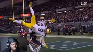 T0xicRo Reacts To Green Bay Packers vs. Chicago Bears Game Highlights | NFL 2025 Season Wild Card