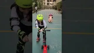 Tinku Maahi Skating Race 😱😱😱