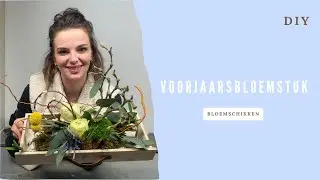 Spring Flower Arrangement 🌼 | DIY | Flower Arranging Course #424 | Carlein Tukkers