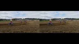 Motocross in Agasul in 3d aufgenommen mit XREAL BEAM PRO 3D Kamera