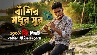 Very Emotional Sad Flute Music 🎵 No Copyright Background Music | Relaxing Bamboo Flute । ফ্রি মিউজিক