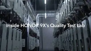 Inside HONOR 9X's Quality Test Lab - Bend Test