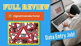 WORK FROM HOME, Typing Jobs Online ⌨️ Data Entry Jobs, Digital One India, 🔥 Data Entry Jobs Online