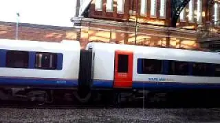 south west trains class 444036 arriving at bournemouth 27.1.2012