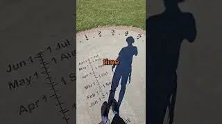 Ancient Sundial still Used Today    #science #shorts