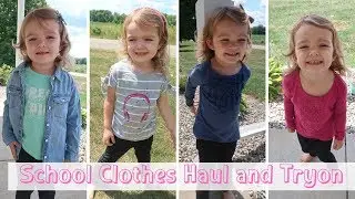BACK TO SCHOOL CLOTHES HAUL AND TRY ON | KIDS ON 45TH | ONLINE SHOPPING