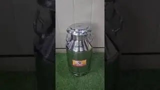 Milk Can Stainless Steel 40 Ltr. With Lid