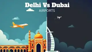 Dubai Airport vs Delhi Airport 2025